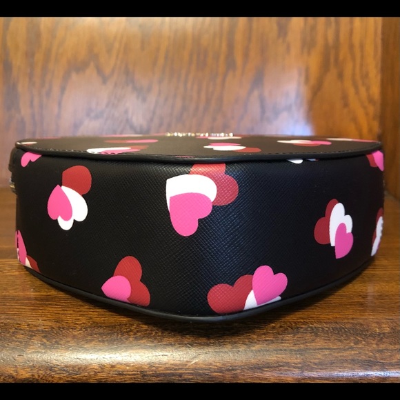 NWT-Kate Spade-SET-Love Shack-Flutter Hearts Crossbody & Heart Coin Purse-$428 - Picture 4 of 15